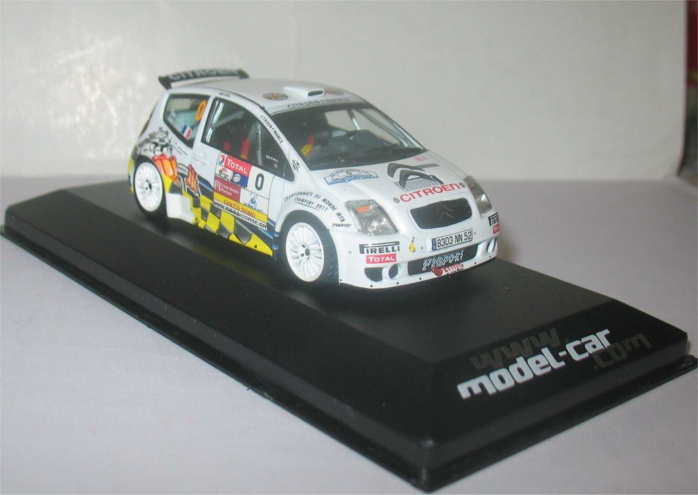 Ixo - Citroen C2 S1600 - Rally Chablais 2009 - Sébastien Loeb