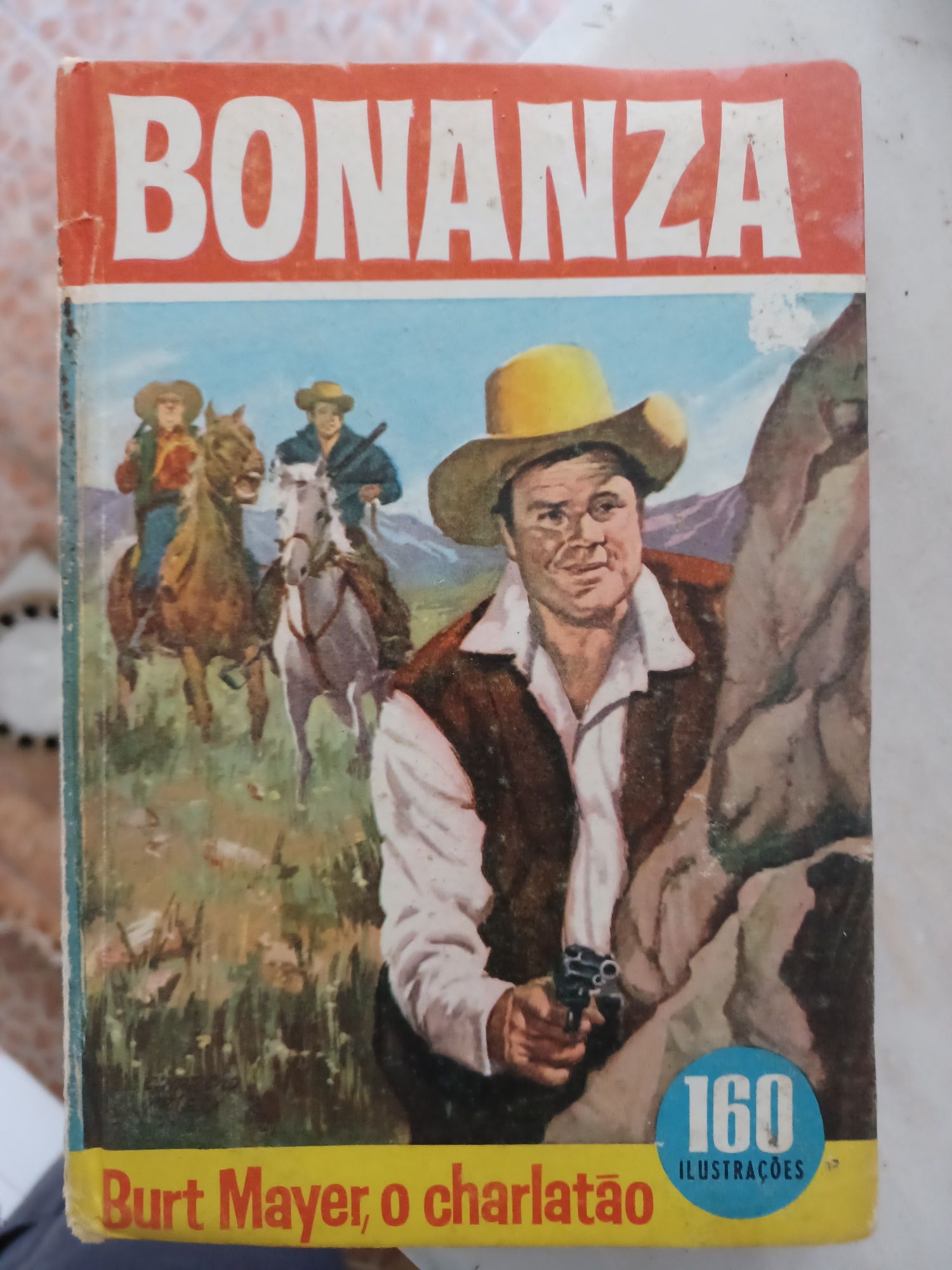 Livro Bonanza antigo