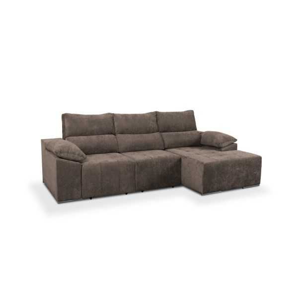 Sofá cama RIVER castanho preço original 1200€, vendo por 390€