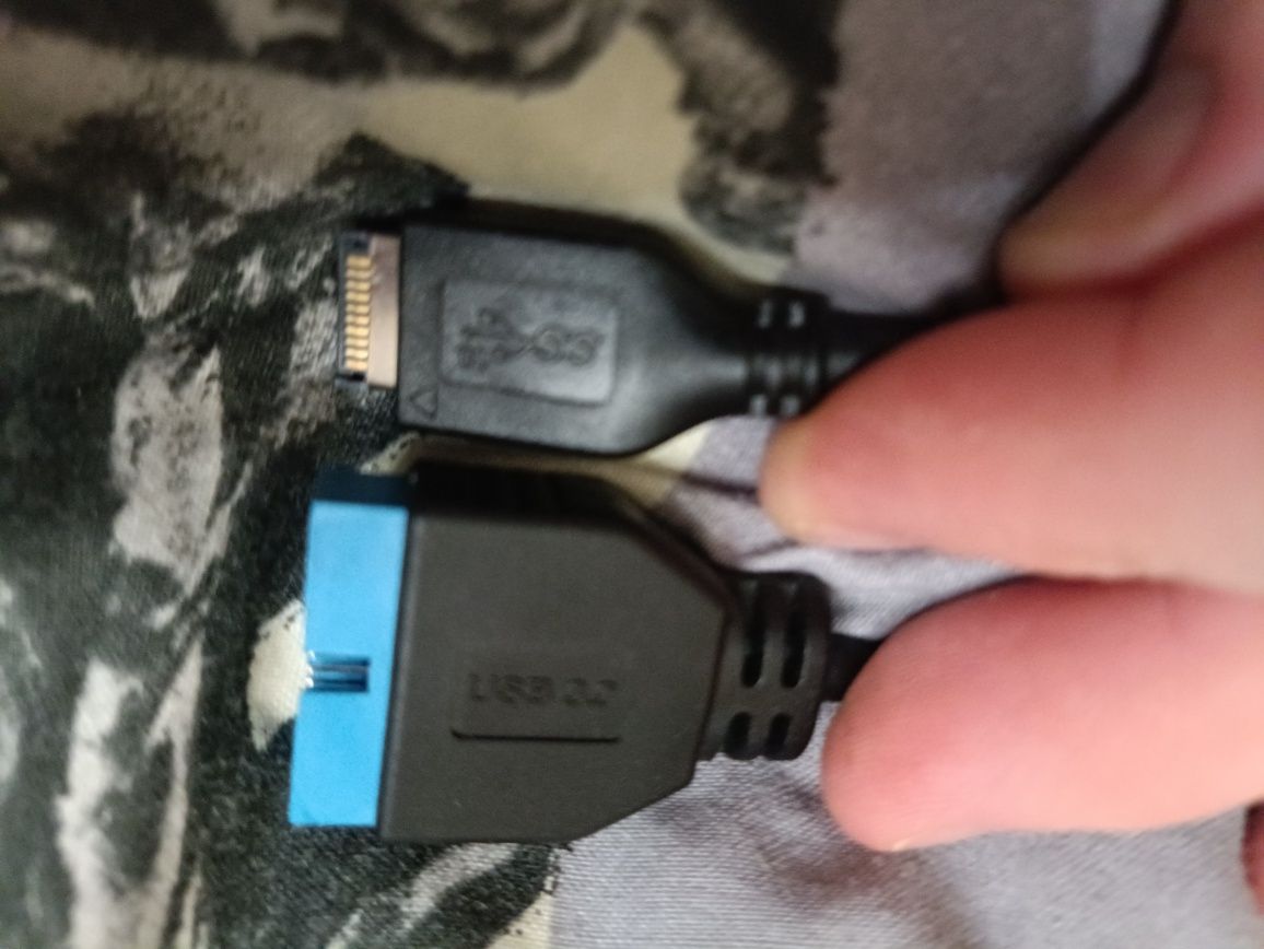 Кабель Type-E USB 3.1 Gen2 A-Key To 20pin (19 Pin) USB3.0