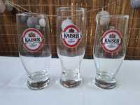 Szklanki pokale do piwa Kaiser 0,5 l 3 sztuki