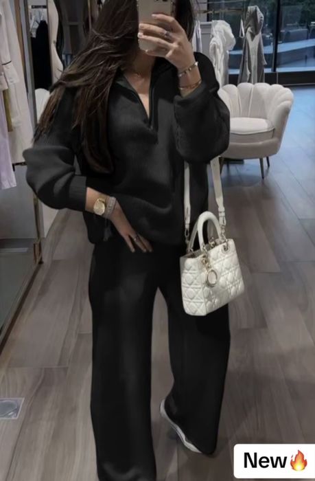 Женский костюм Ангора рубчик с начесом