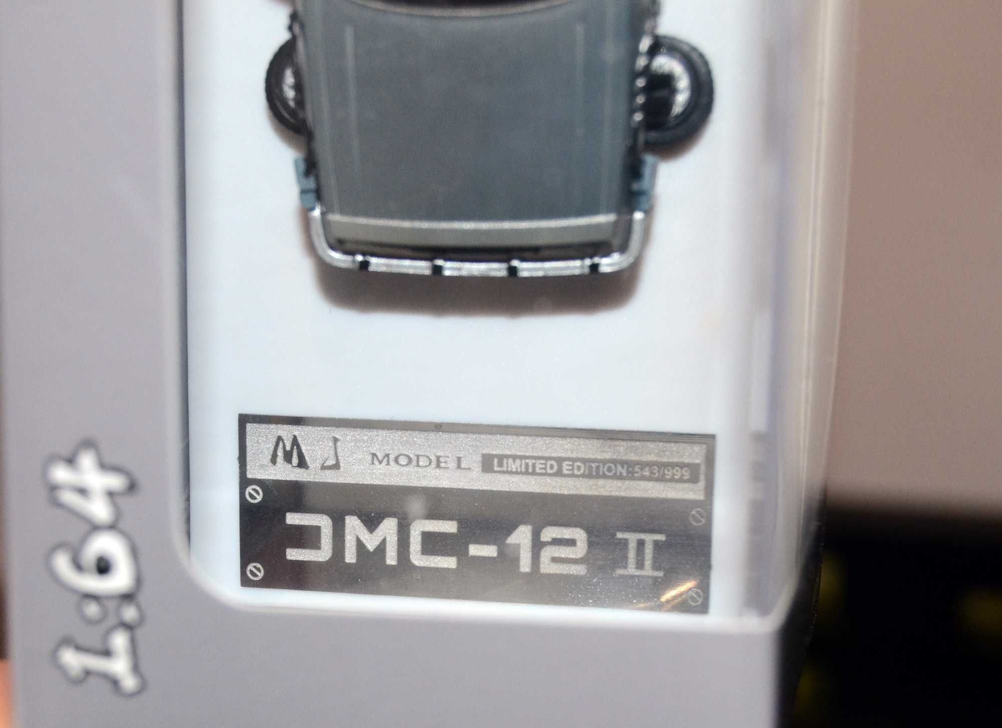 1:64 DeLorean DMC-12 Back to the Future Powrót do Przyszłości