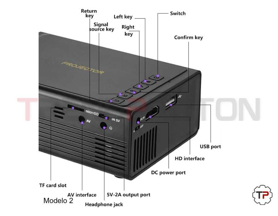 Mini Projector Home Cinema