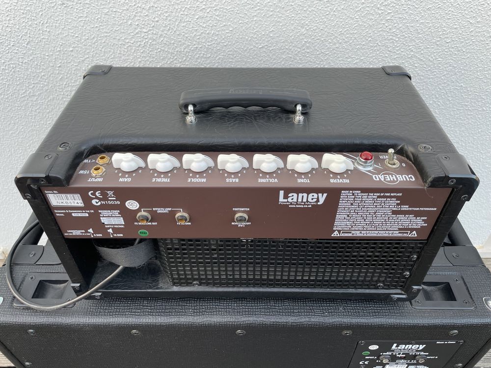 Amplificador Guitarra Laney Cub-Head + GS212IE