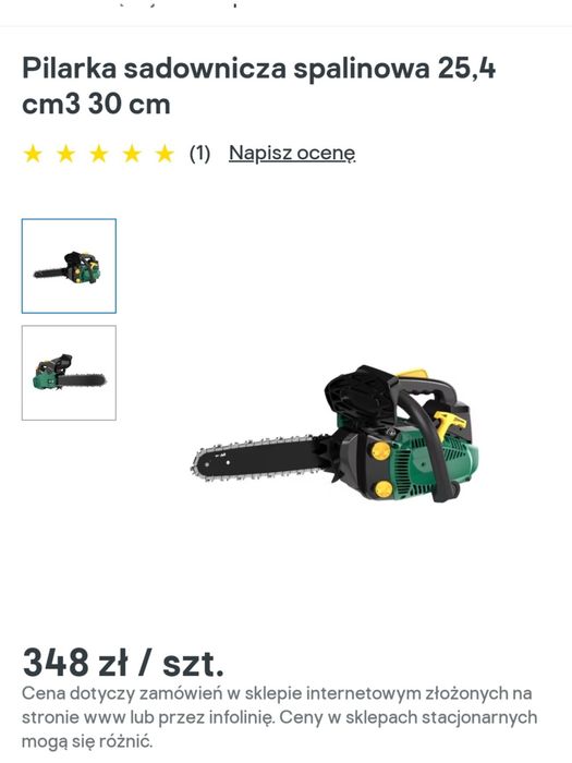 Piła spalinowa gałęziówka