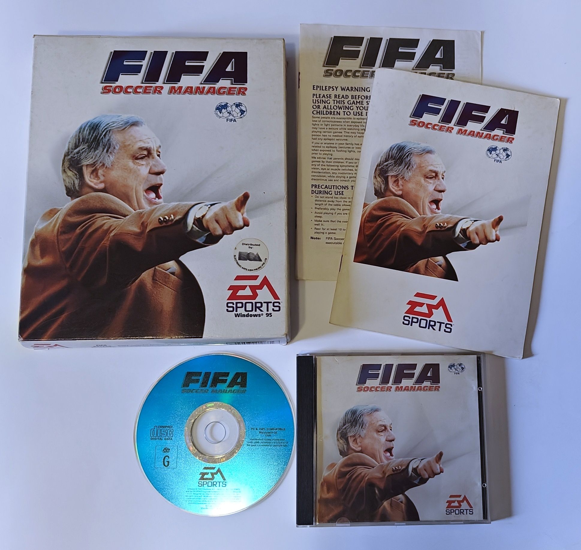 FIFA Soccer Manager PC Big Box pudełko Wrocław