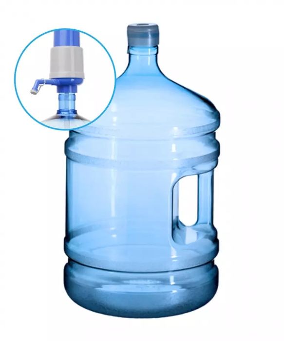 Бутиль з помпою .