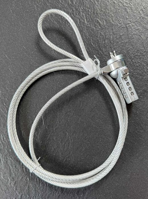 Linka do blokady laptopa z kombinacją cyfr ACT AC9015 srebrny