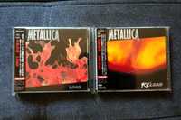 Zestaw 2x Metallica Load i Reload CD 1press Japan Obi