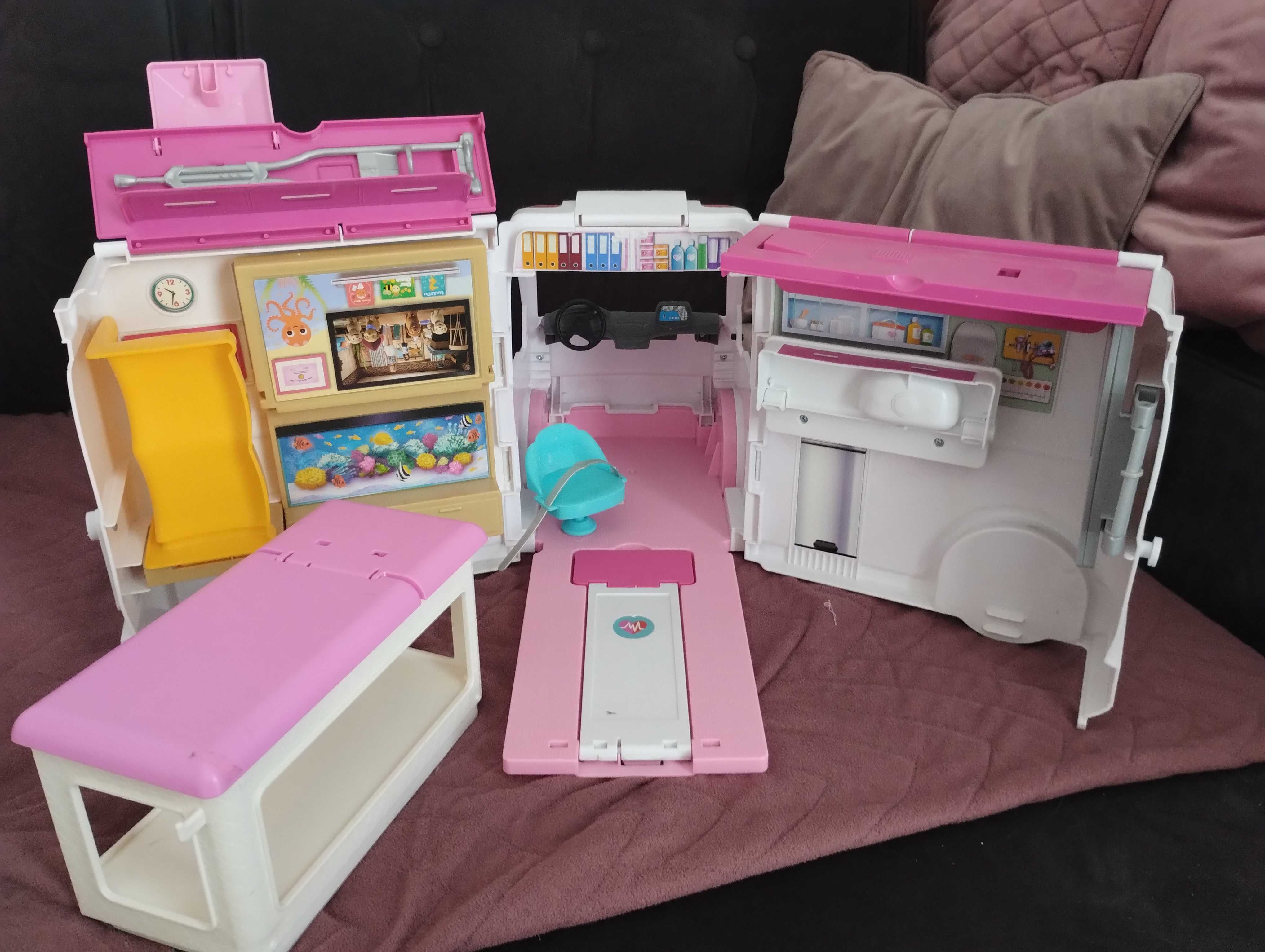 Karetka lalki barbie
