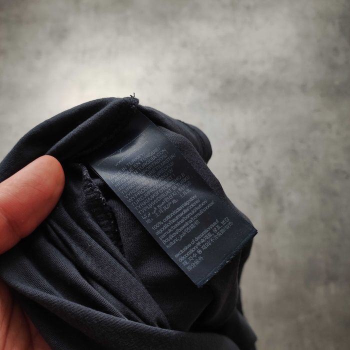 MĘSKA Koszulka Basic Klasyczna Bawełna Granatowa Logo Tommy Hilfiger