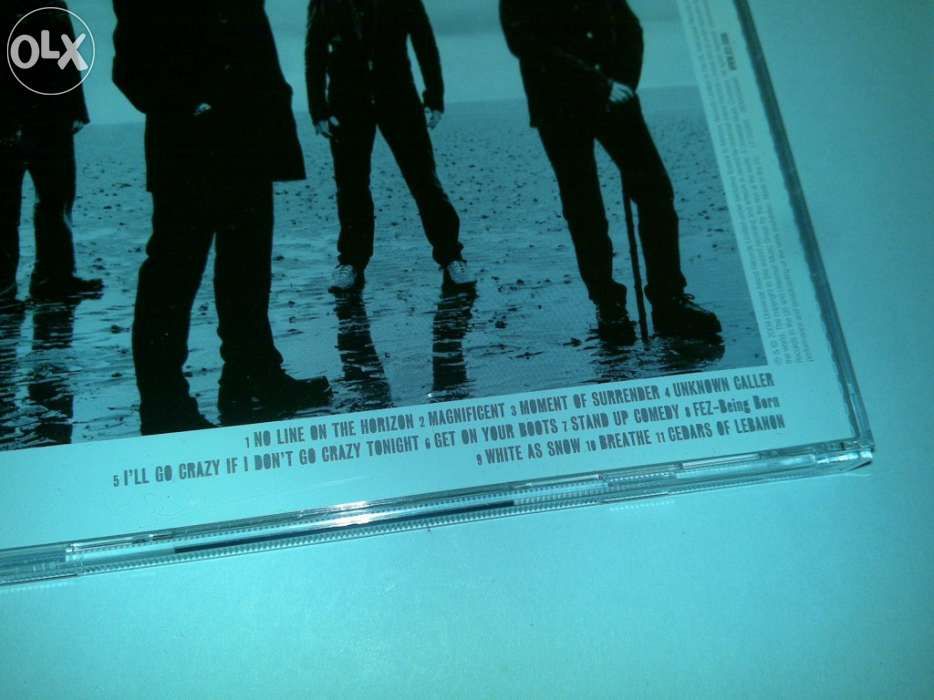 u2 (no line on the hor i zon) música/cd novo