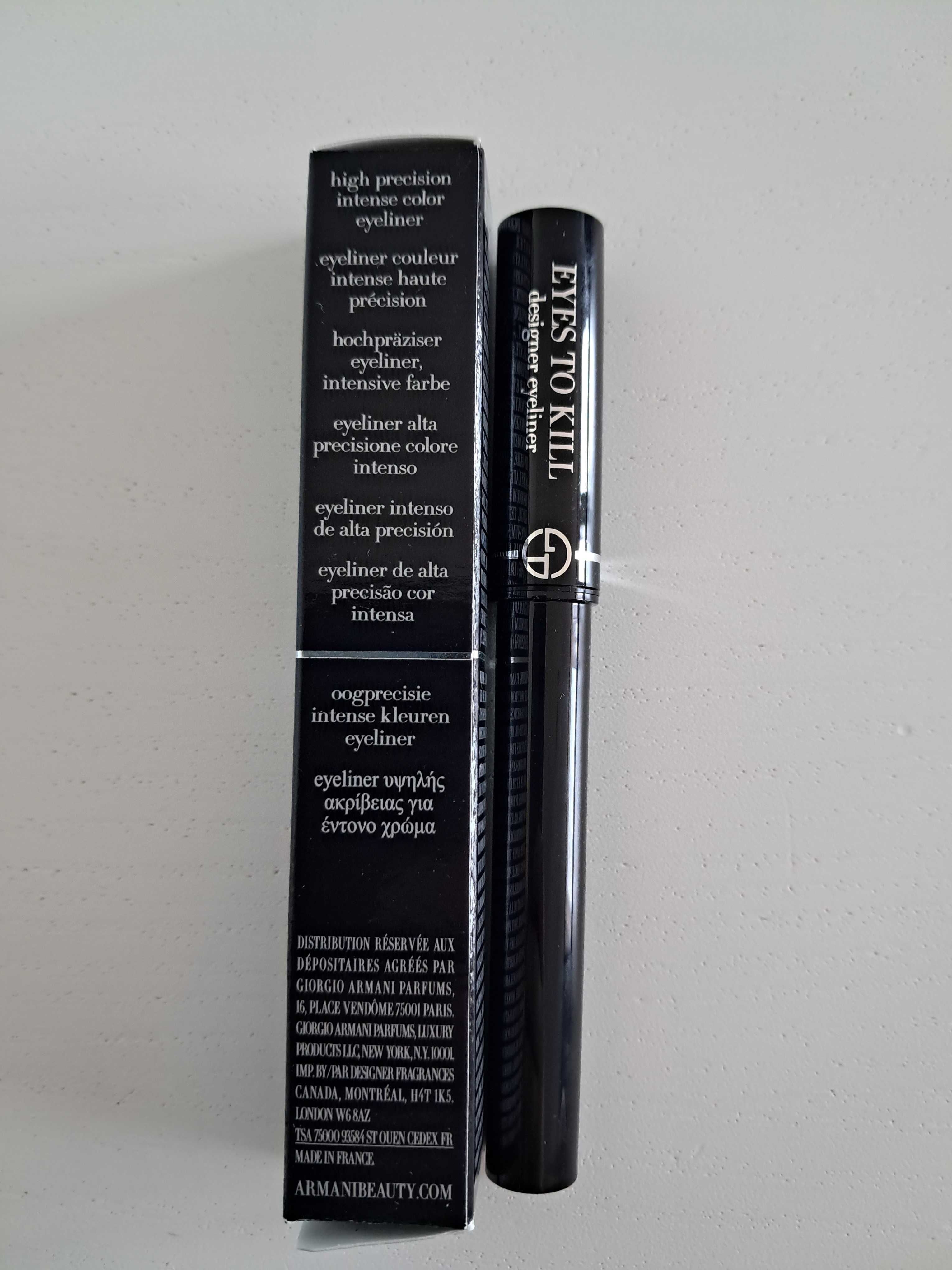 Giorgio Armani eyes to kill designer eyeliner