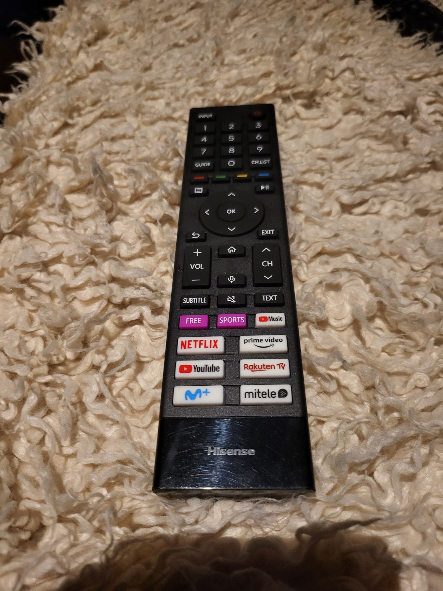 Comando original hisense