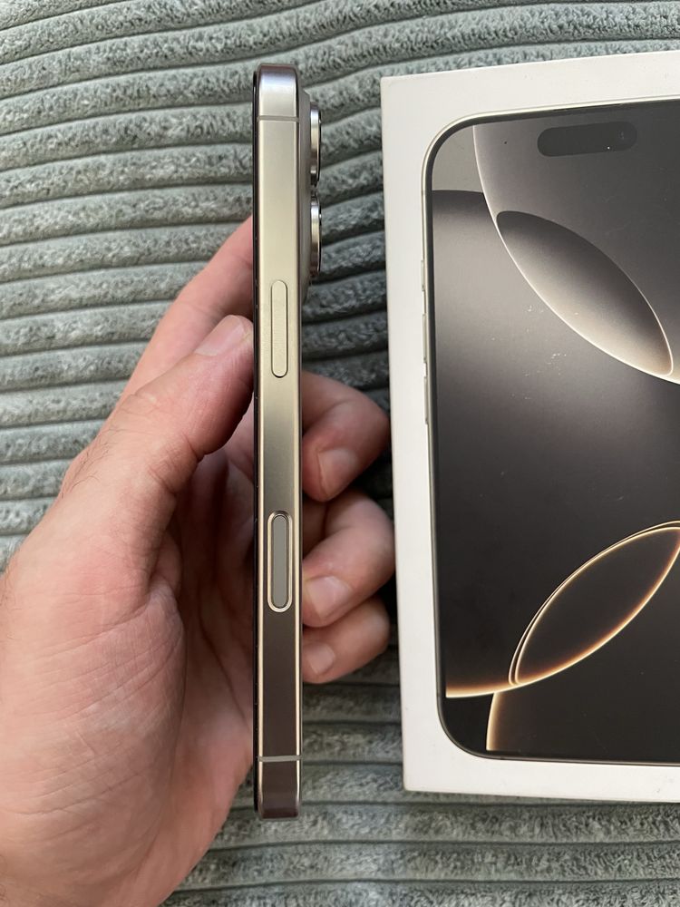 Новый 100% Iphone 16 pro 256gb куплен в Алло, айфон 16 про