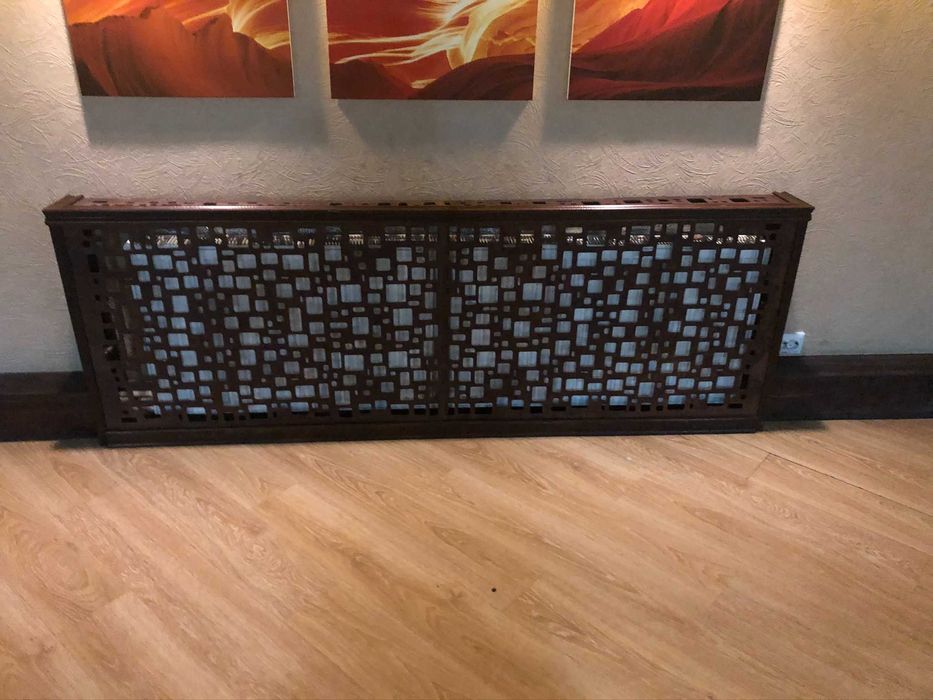 Деревянная накладка на батареи