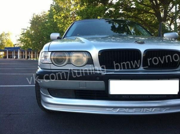Bmw e38 накладка Alpina на бампер губа