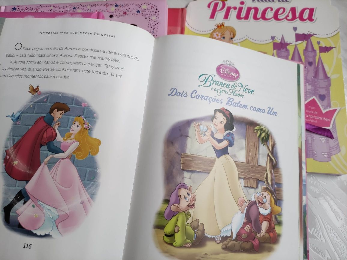 7 Livros infantis de Princesas!