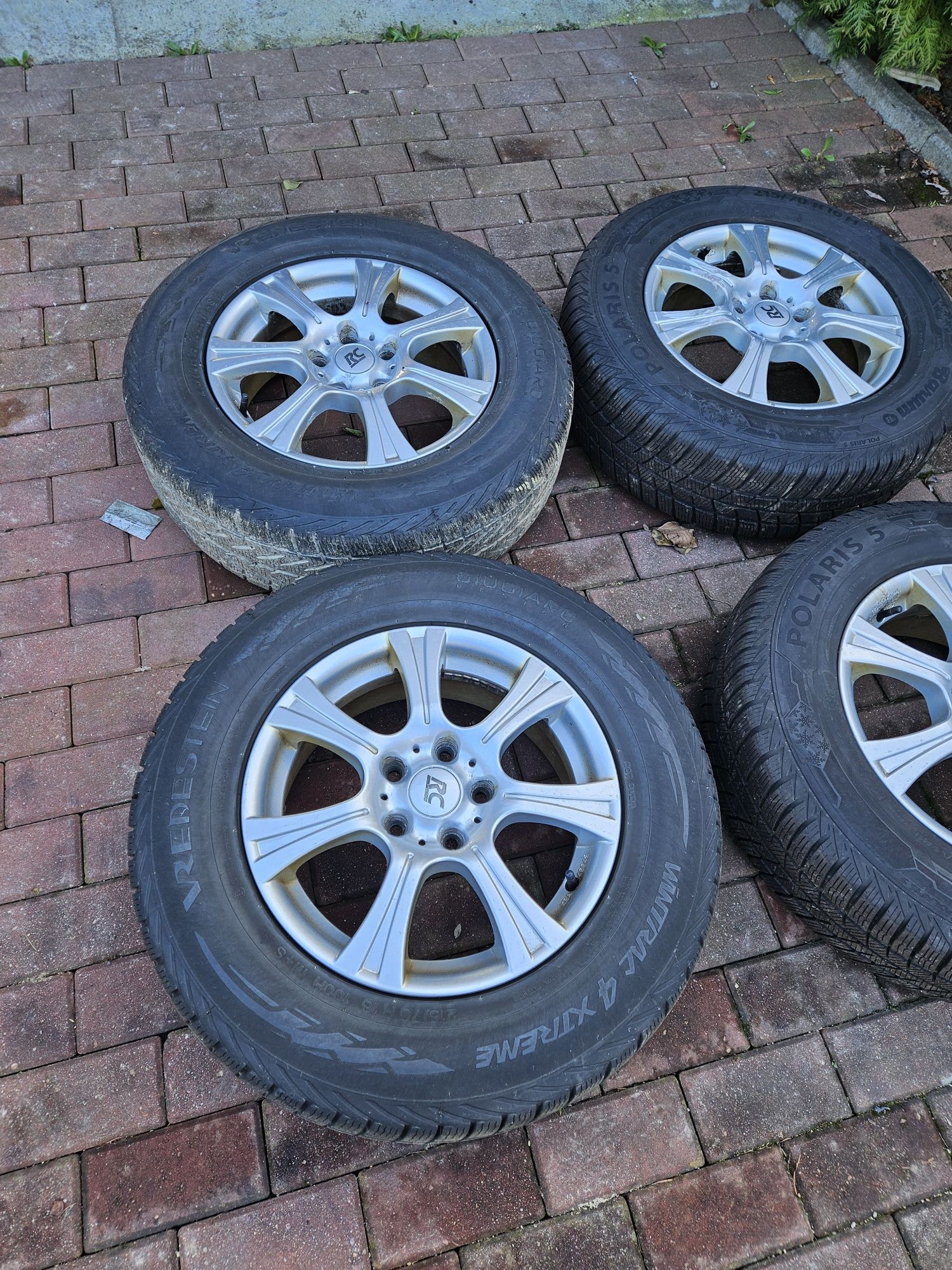 Koła alufelgi 5x115, opel, zima  215 x70 R16 H et 46