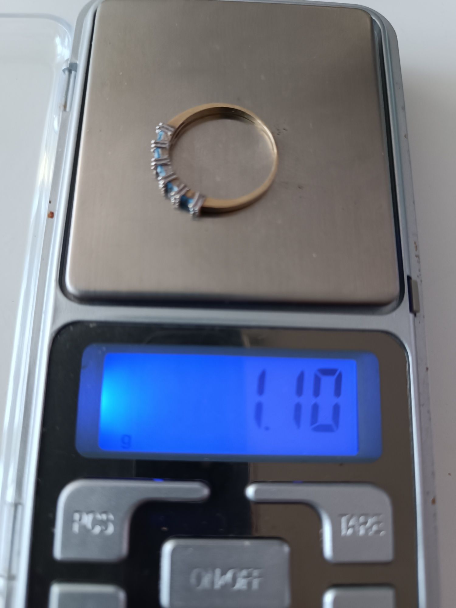 Złote pierścionek próba 333 rozmiar 11