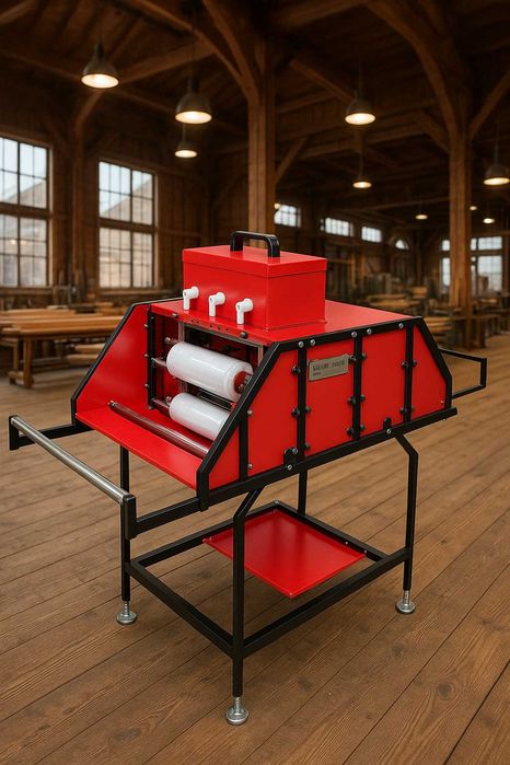 Maszyna do malowania desek UŻ-MASZ – szybkie i precyzyjne malowanie