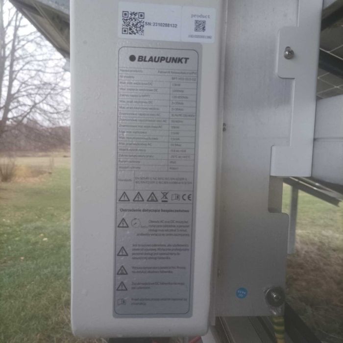 Falownik fotowoltaiczny Blaupunkt BPT-V03-10.0-G2