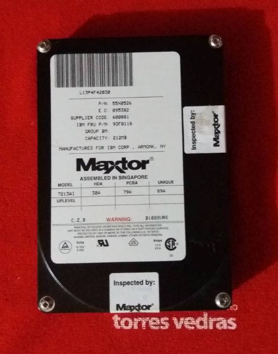 HDD antigo IDE 386 486