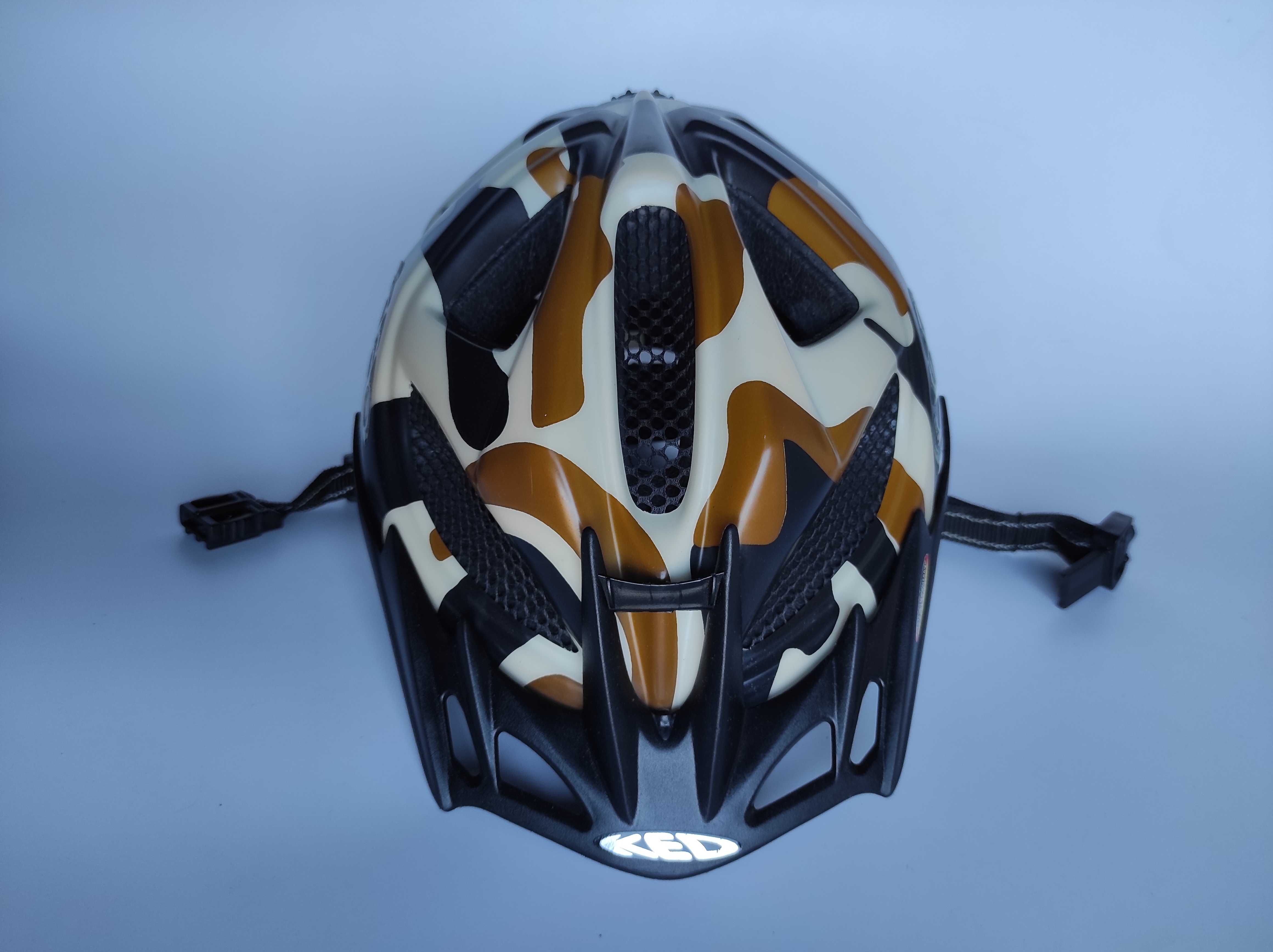 Шлем защитный KED Fazer Junior, размер 53-58см, велосипедный