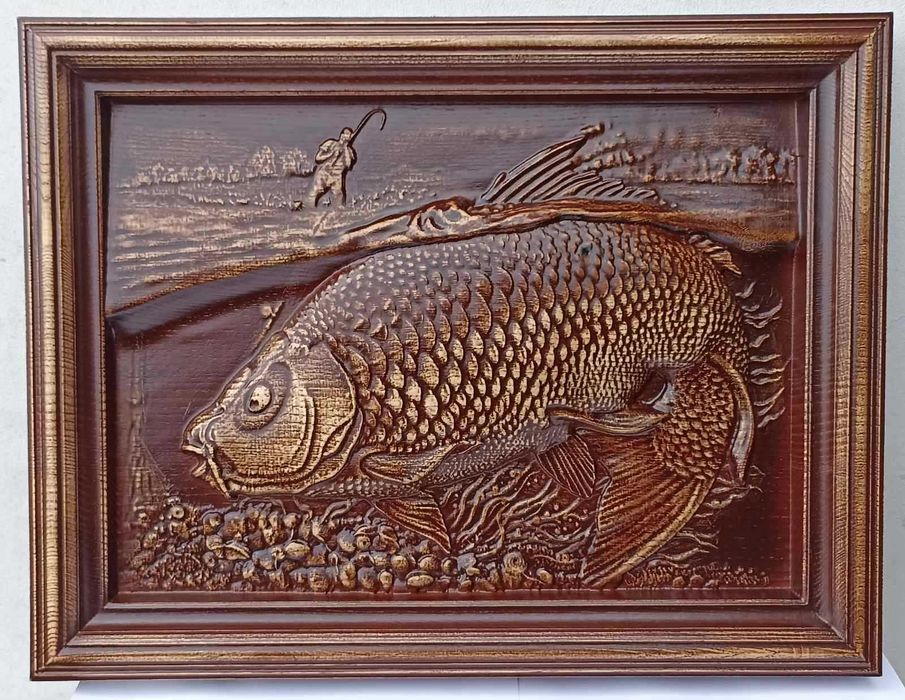 Пано різьба по дереву картина з дерева