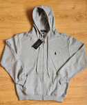 Hoodie com fecho Polo Ralph Lauren Cinzenta