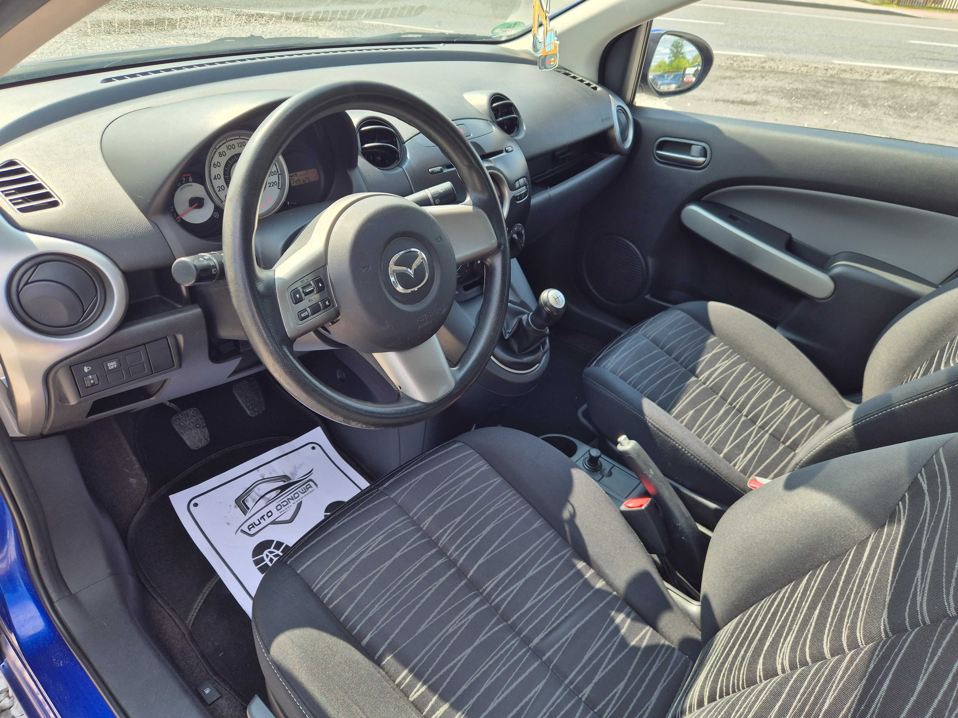 MAZDA 2 Z ROKU 2010 1.3  Stan Bdb Klima Sprawna Ladne Opony 149000tys