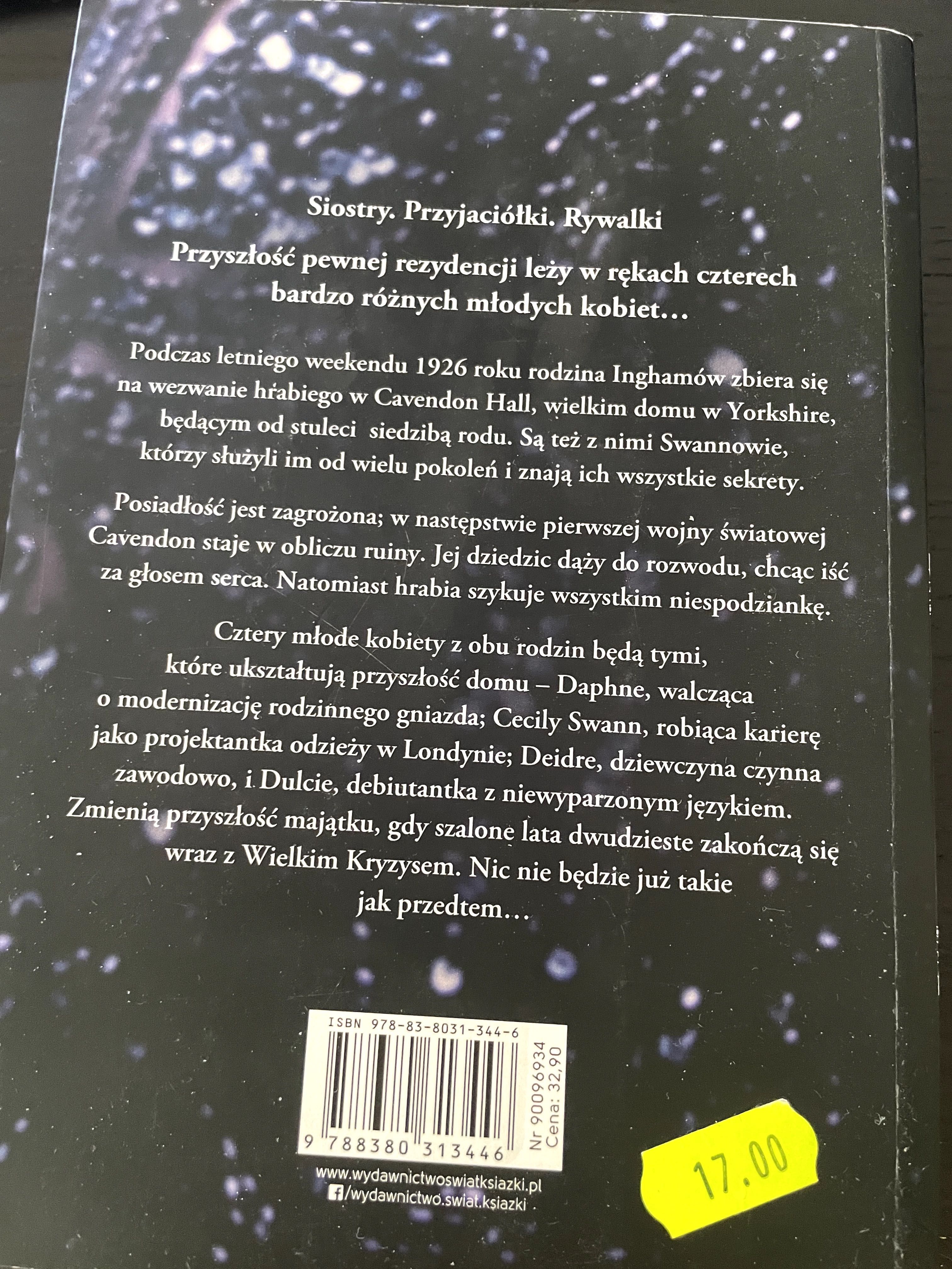 Barbara Taylor Bradford Damy z Cavendon Hall
