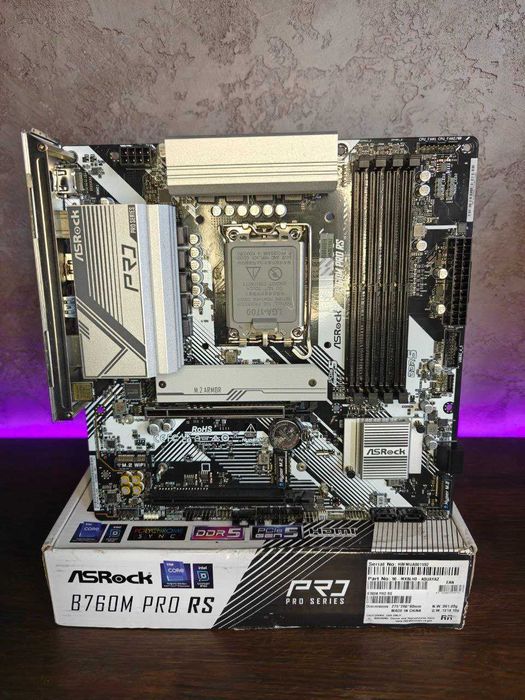 Материнська плата ASRock B760M Pro RS (LGA1700) 12-13-14 Intel