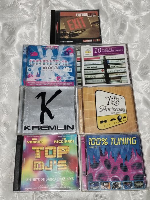 Vários CDs Musica Electrónica