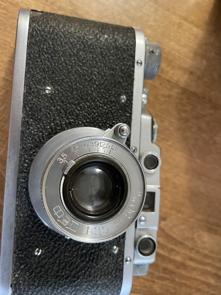 Фотоаппарат ФЭД 1 с обьективом 1/3.5 1951 год.