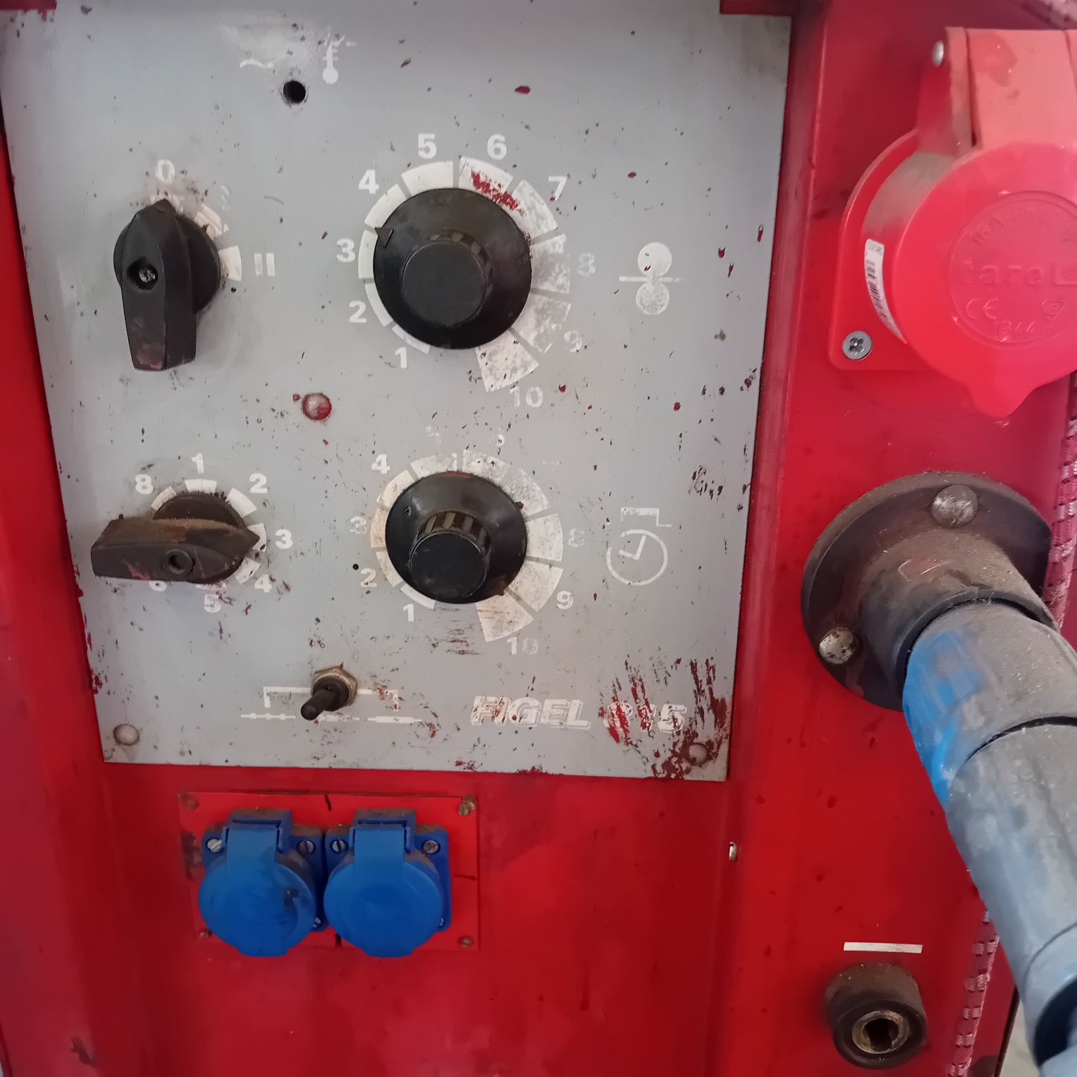 Figel 315 migomat bez elektroniki, podajnik 4 rolkowy