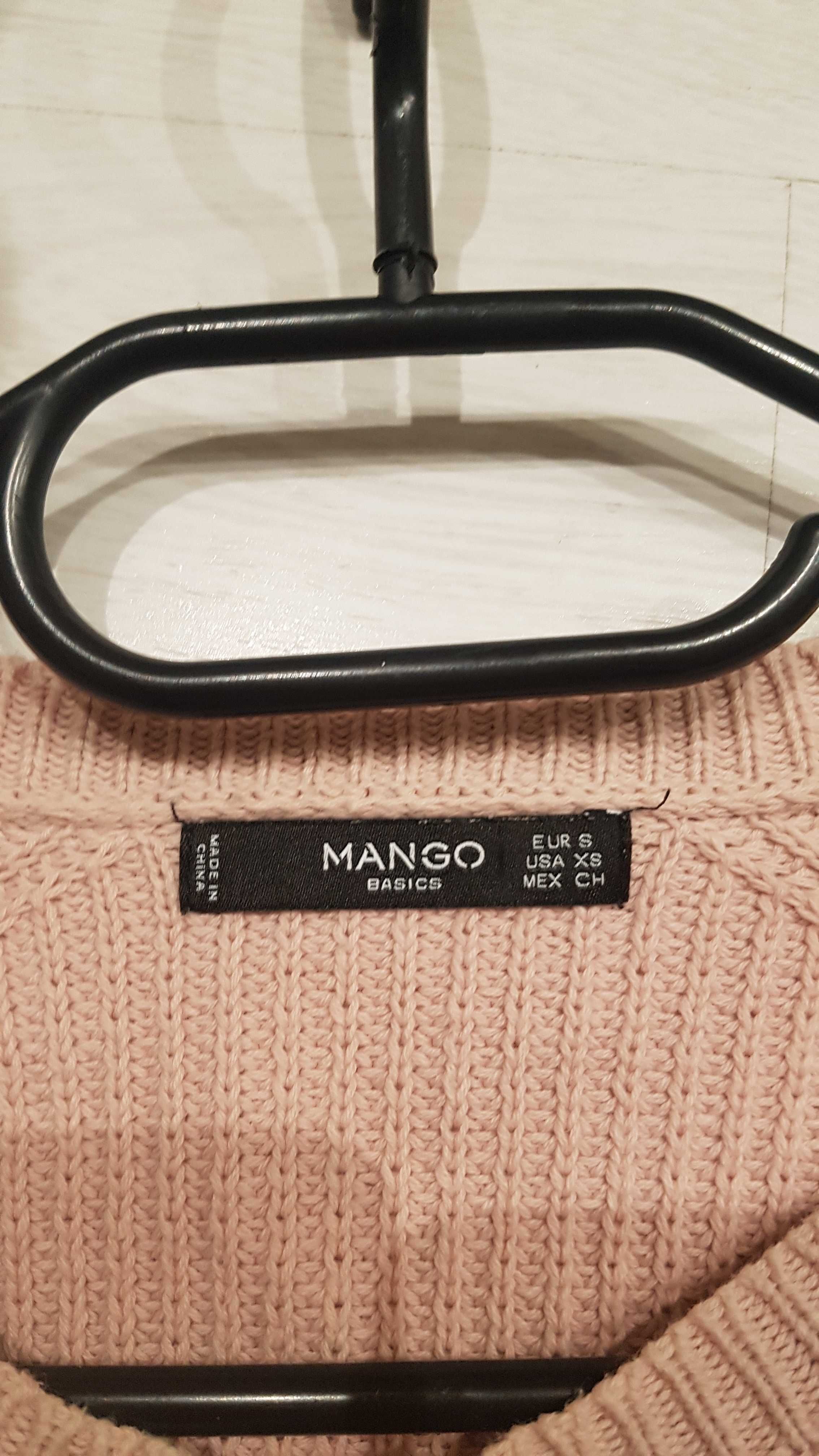 Swetr różowy S Mango