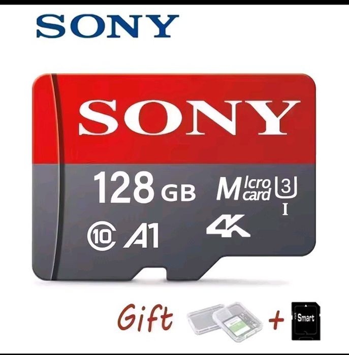 Карта пам'яті sony 128 ГБ