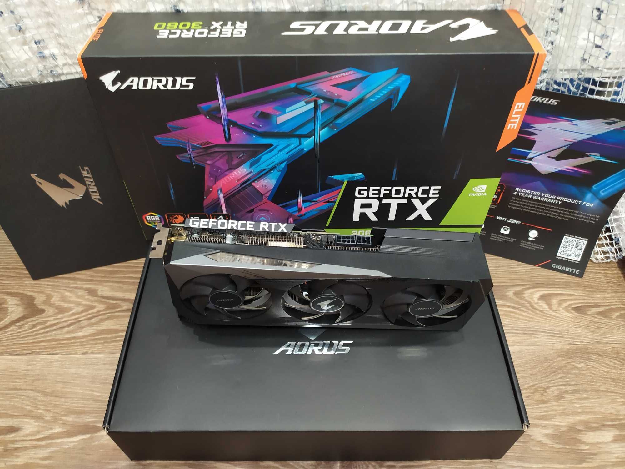 Gigabyte AORUS GeForce RTX 3060 ELITE 12G