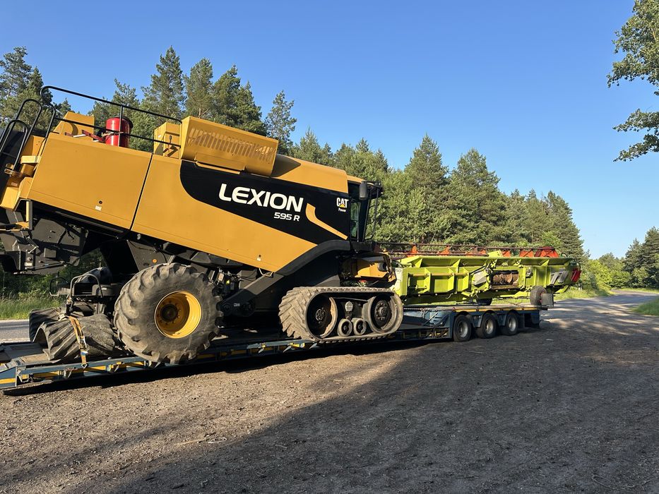Комбайн Cat class  лексион 595 r teratrak