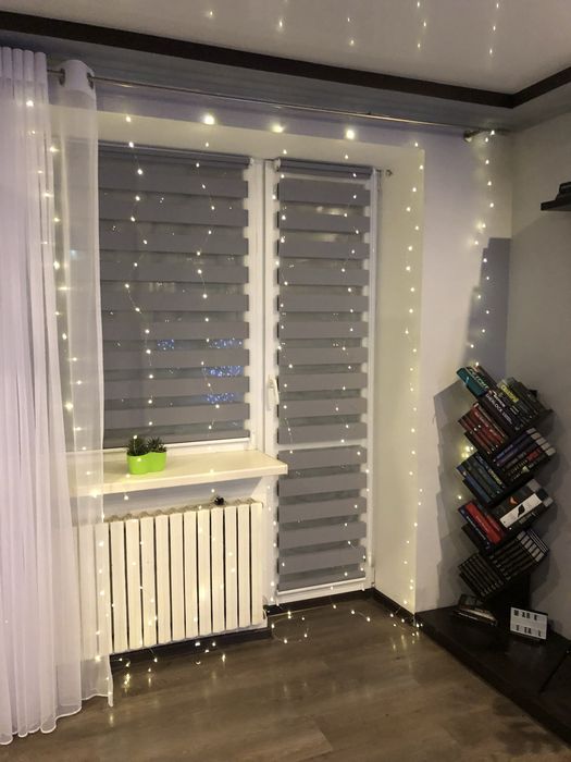 Рулонные шторы с точным замером. Жалюзи день ночь. Тканевые ролеты