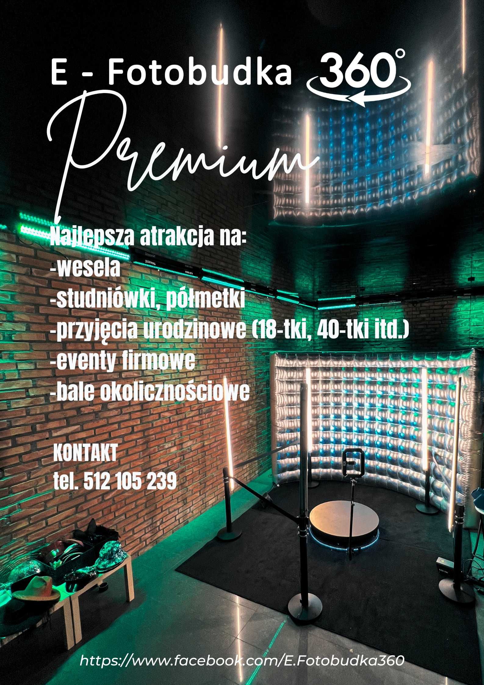 Fotobudka 360, ciężki dym, fontanny iskier, kolorowe dymy, wiatraki