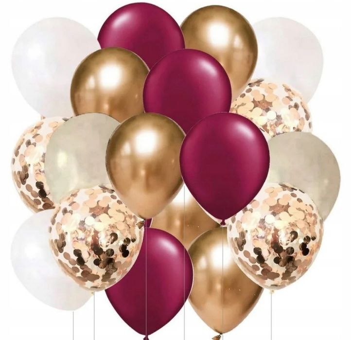 Girlanda balonowa balony 103 el na wesele ślub chrzest komunię ściankę