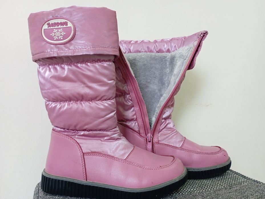 Чобітки дівчачі зімові