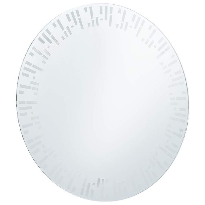 vidaXL Lustro łazienkowe z LED, 80 cm