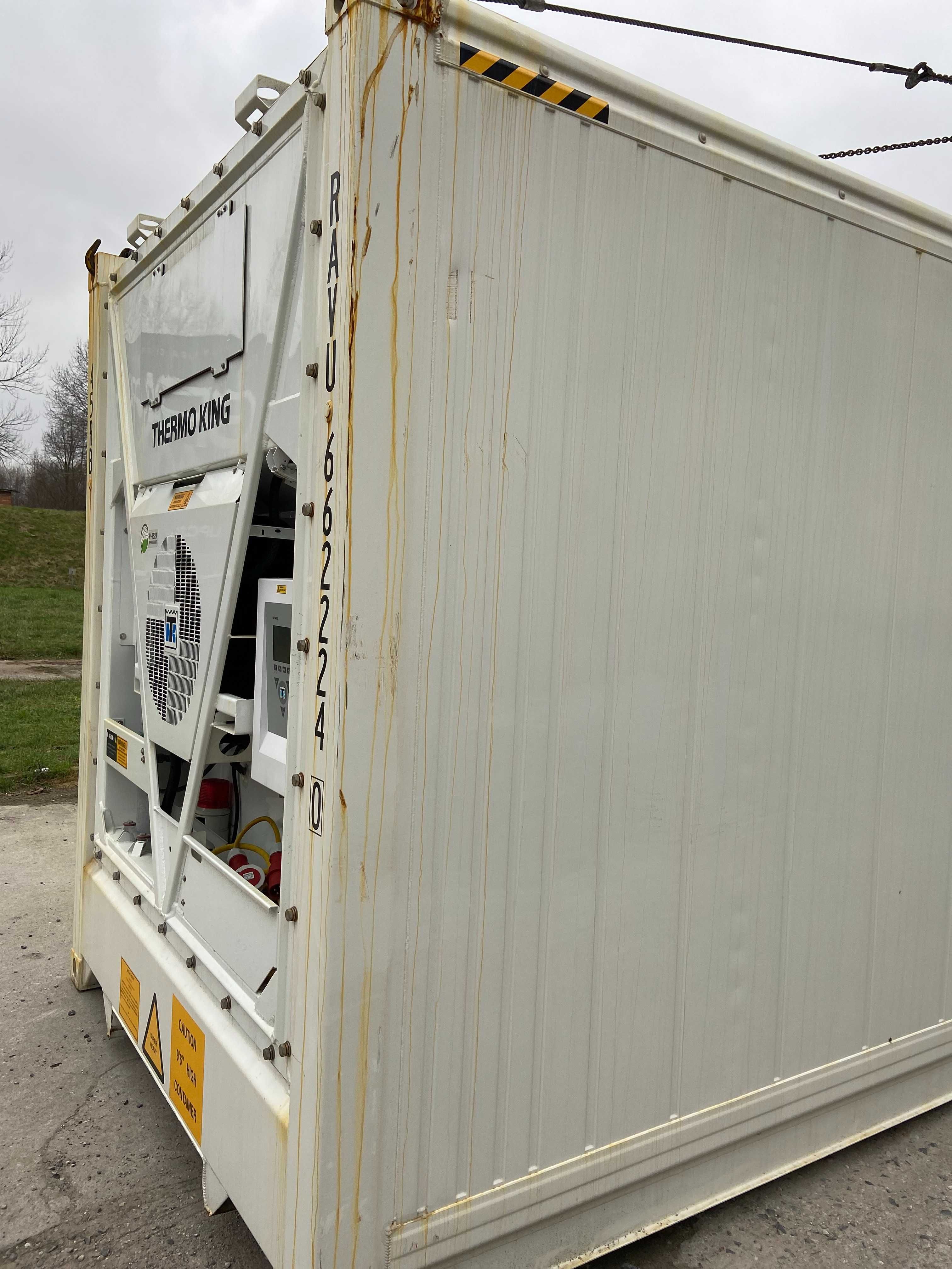 Wynajem kontenera chłodniczego chłodnia  40'HCRF 12m mroźnia / KK