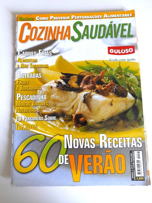 Revista Culinária da coleção Cozinha Saudável Número 16 2005