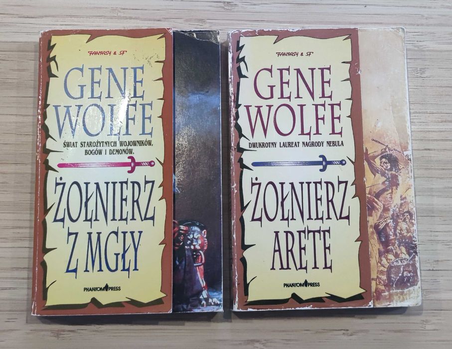 Latro - Żołnierz Arete - Żołnierz z Mgły - Gene Wolfe - komplet
