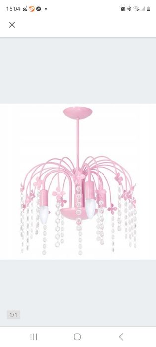 Lampa sufitowa  żyrandol